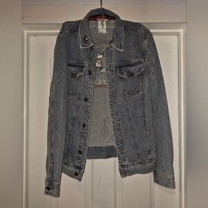 Disney Animation Denim Jacket with Mickey Mouse